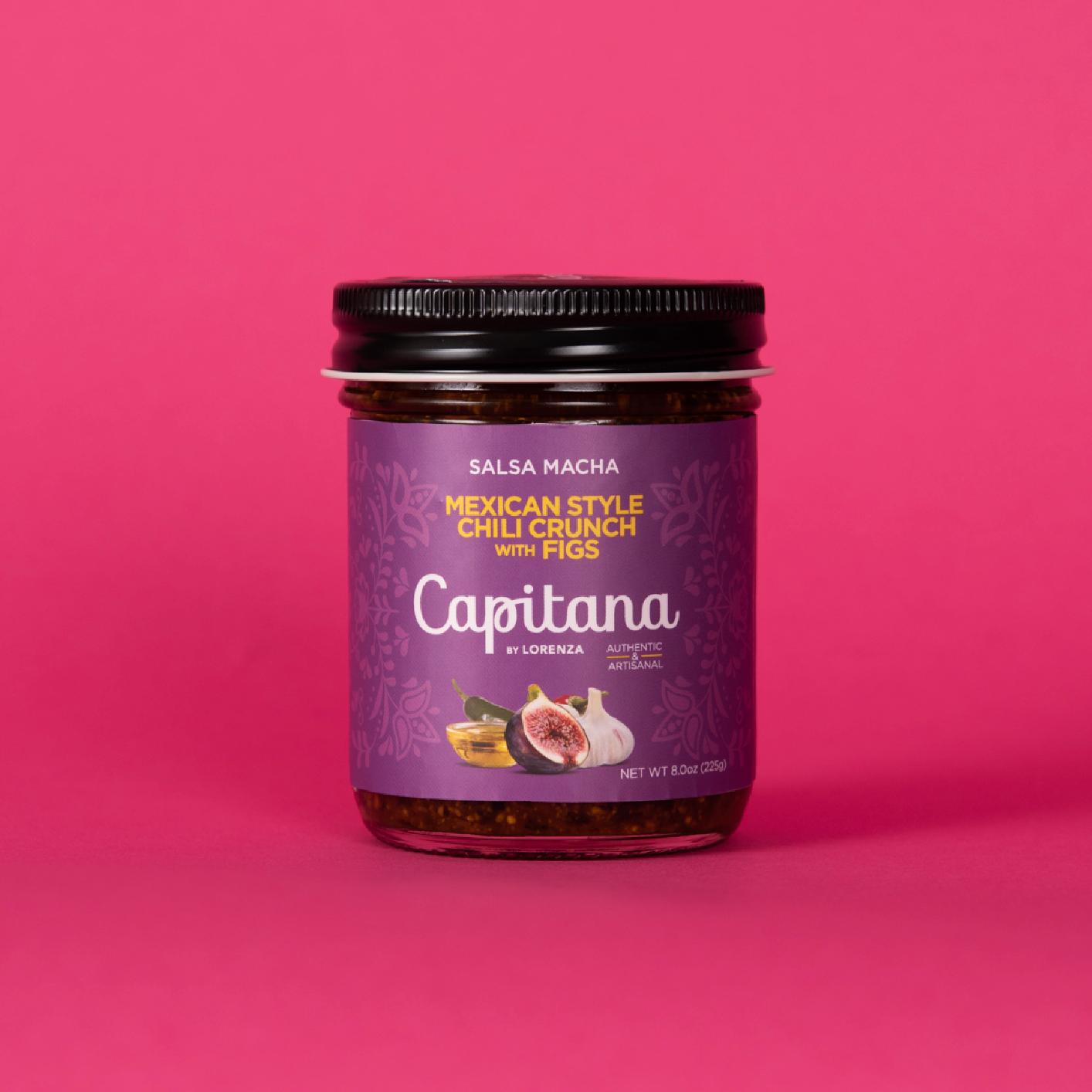 Salsa Macha with Figs